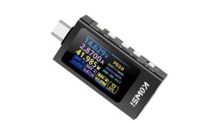 usb チェッカー Aideepen USB-C電流電圧チェッカー